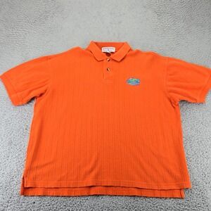 Boca Classics Shirt Mens Large Orange Florida‎ Gators Football NCAA Short Sleeve